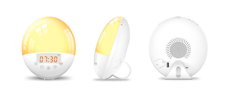 Sunrise Wake Up Light - Gentle Alarm Clock & Bedside Lamp