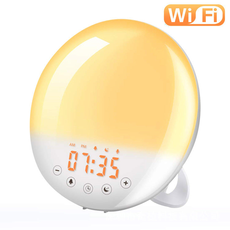 Sunrise Wake Up Light - Gentle Alarm Clock & Bedside Lamp
