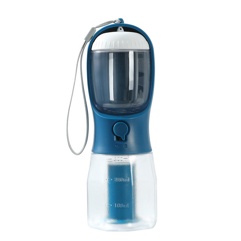 Portable Dog Water Bottle. 3-in-1 Travel Cup for Pets!