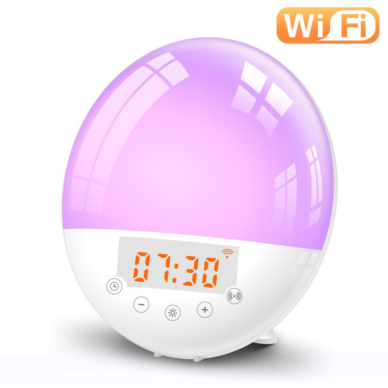 Sunrise Wake Up Light - Gentle Alarm Clock & Bedside Lamp