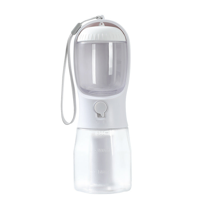 Portable Dog Water Bottle. 3-in-1 Travel Cup for Pets!