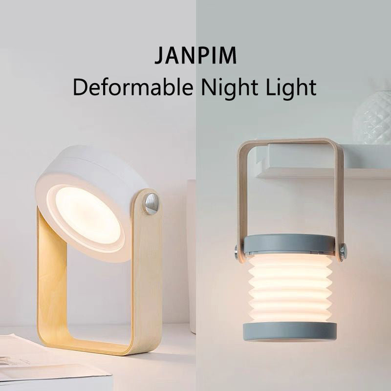 Rechargeable LED Lantern - Foldable Cozy Light for Any Room